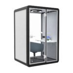 65% Absorption Interior Booths Soundproof Office Pod Furniture Overall Mold Production Personal Soundproof Booth with CE