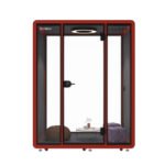 Customized Office Booth Soundproof Private Studio Office Pods 4 Seaters Meeting Pod - Image 3