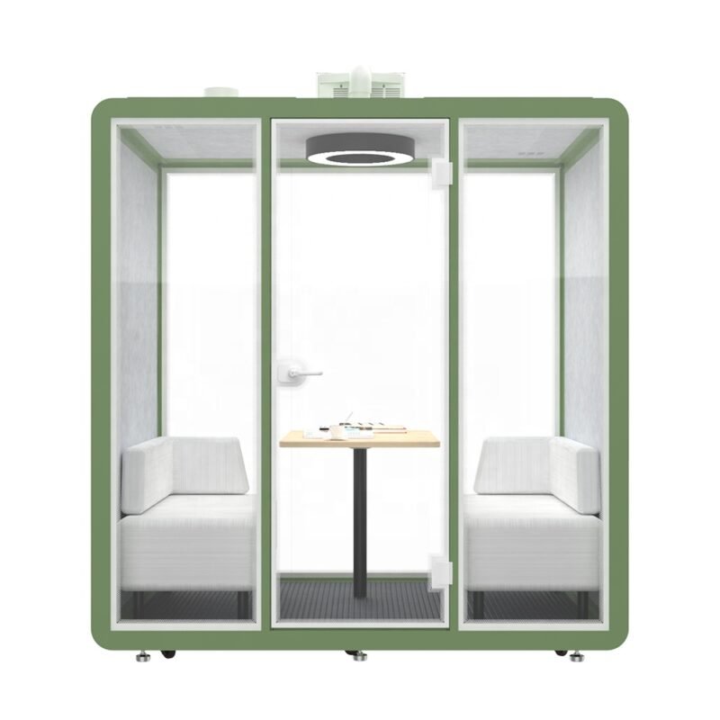 Quiet Sound Insulation Board As Work Pod Office Building Easy Assemble Meeting Booth Soundproofing Materials CE ISO - Image 3