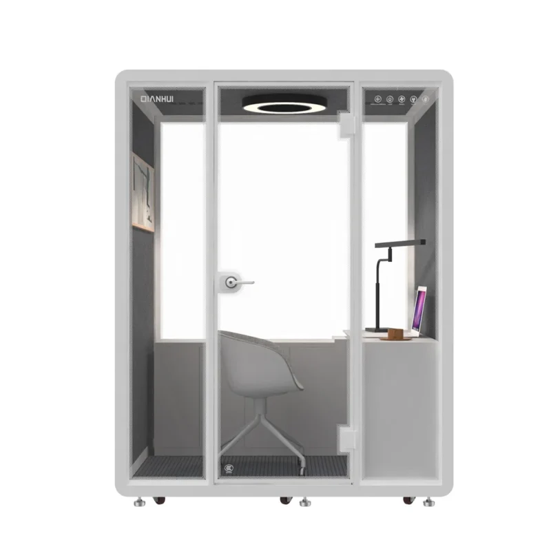 Customized 35db Soundproof Music Booth Sound Proof Piano Room Soundproof Mini Music Room Made by  10mm Lamination Hollow Glass - Image 4