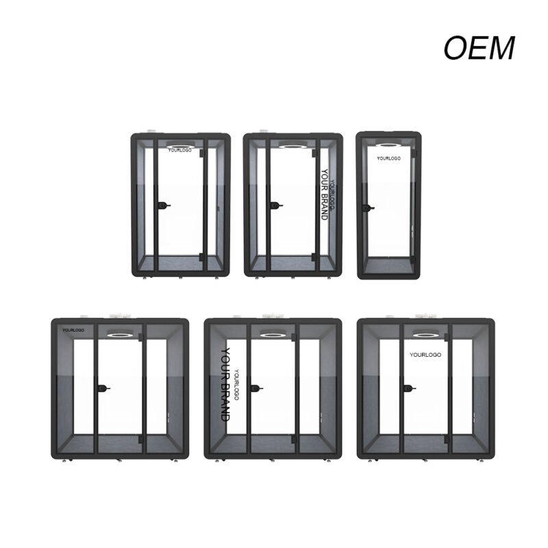 Canadian 45db Sound Proof Home Office Pod Mini Soundproof Booth Personal Space Overall Mold Container House Built-in Ventilation - Image 6