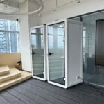 Workspace Acoustic Modern Office Working Booth for Meeting Reception and Group Work Soundproof Office Phone Booth Office pod