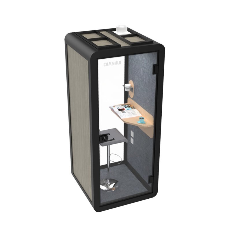 Canadian 45db Sound Proof Home Office Pod Mini Soundproof Booth Personal Space Overall Mold Container House Built-in Ventilation - Image 1