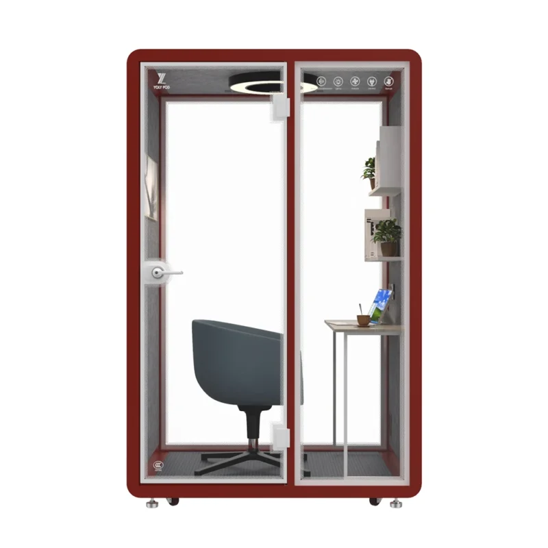 Customized Soundproof Phone Booth Acoustic Open Learning and Teaching Pod Silent Telephone Booth Can Be Placed in Library - Image 4