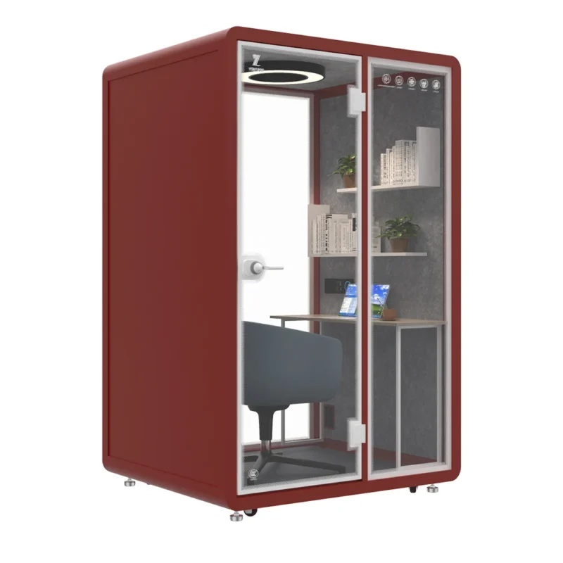 Customized Soundproof Phone Booth Acoustic Open Learning and Teaching Pod Silent Telephone Booth Can Be Placed in Library - Image 1