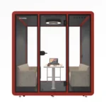 Customized Soundproof Phone Booth Indoor Acoustic Office Pod Can Be Used by Every Country - Image 3