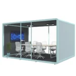 Easy Installation 35db Soundproof Office Meeting Booth Acoustic Meeting Pod