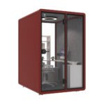 Customized Commercial Soundproof Booth Conversation Meeting Room Portable Booth Large Soundproof Office Booth with Power Supply