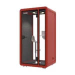 Customized Movable and Assemble Soundproof Office Phone Booth with Fresh air System - Image 3
