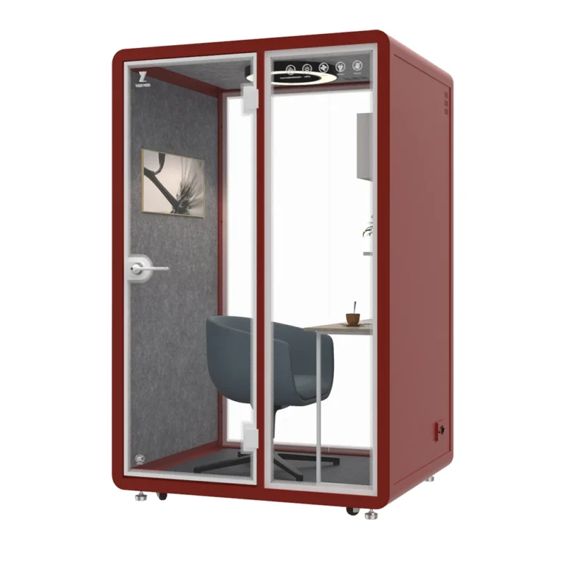 Customized Soundproof Phone Booth Acoustic Open Learning and Teaching Pod Silent Telephone Booth Can Be Placed in Library - Image 3
