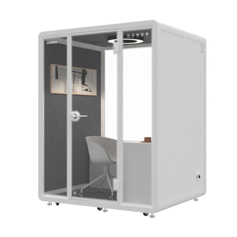 Customized 35db Soundproof Music Booth Sound Proof Piano Room Soundproof Mini Music Room Made by  10mm Lamination Hollow Glass - Image 1