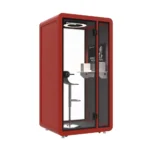 Customized Movable and Assemble Soundproof Office Phone Booth with Fresh air System