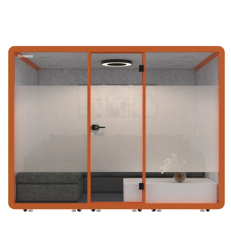 Customized Portable Studio Office Pod Work Sound Proof with USB Socket and air Purification System OEM - Image 3