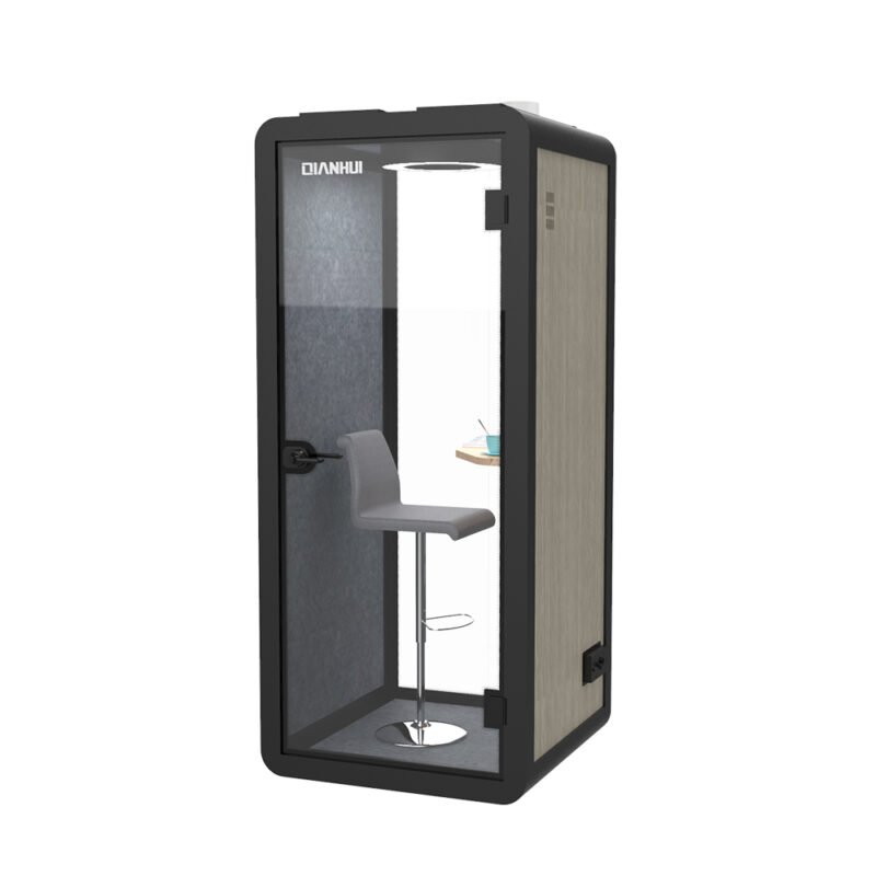 Canadian 45db Sound Proof Home Office Pod Mini Soundproof Booth Personal Space Overall Mold Container House Built-in Ventilation - Image 4