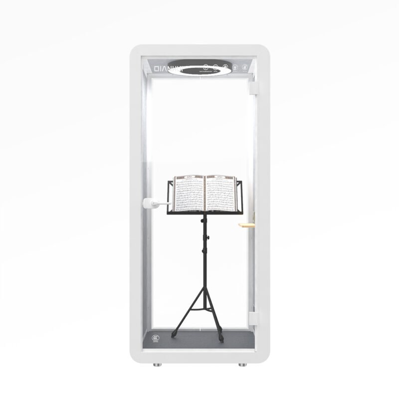 Clip-on Easy to Reassemble Soundproof Office Phone Booth British Single Person Telephone Booth with CE - Image 3