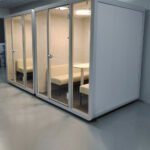 Customized Indoor Soundproof Office Meeting Booth  Acoustic Open Office Booth Office Phone Booth for Business Use - Image 6