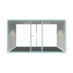 Customized Pod Read Telephone Booth Office Soundproof Booth Vocal Pod Meeting Pod Soundproof Booth Sofa with Table – Bild 6