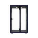 2 Person Workstation Portable Soundproof Booth in School Guidance Booth Listening Booth France 110V-240V Universal - Ảnh 5