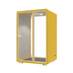 2 Person Workstation Portable Soundproof Booth in School Guidance Booth Listening Booth France 110V-240V Universal - Ảnh 2