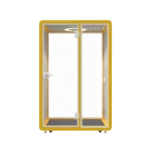 2 Person Workstation Portable Soundproof Booth in School Guidance Booth Listening Booth France 110V-240V Universal - Ảnh 3