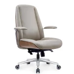 Dark Gray office chair Leather Chair Executive chair  Low Back Chair FGG2501B